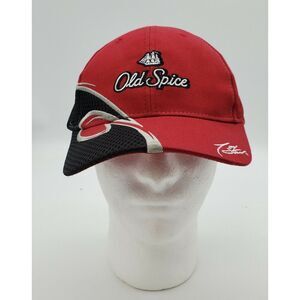 Winners Circle Nascar Old‎ Spice Tony Stewart Vintage Adjustable Hat Red